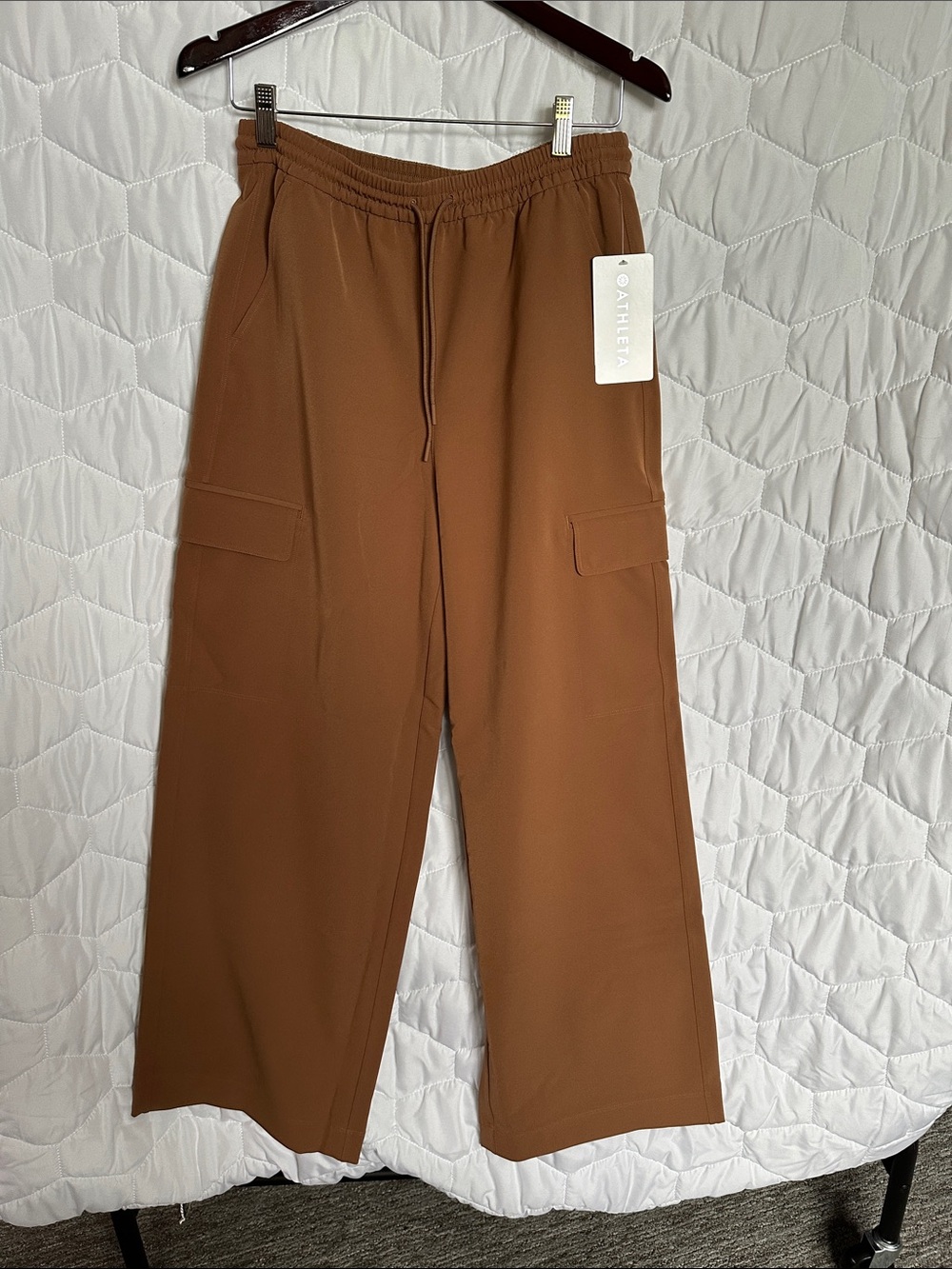 Athleta Promenade Cargo Pant in Chestnut